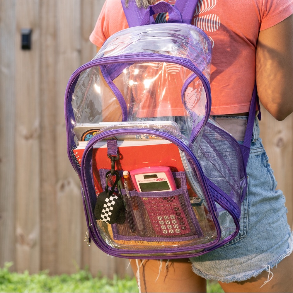 Clear backpack NEW